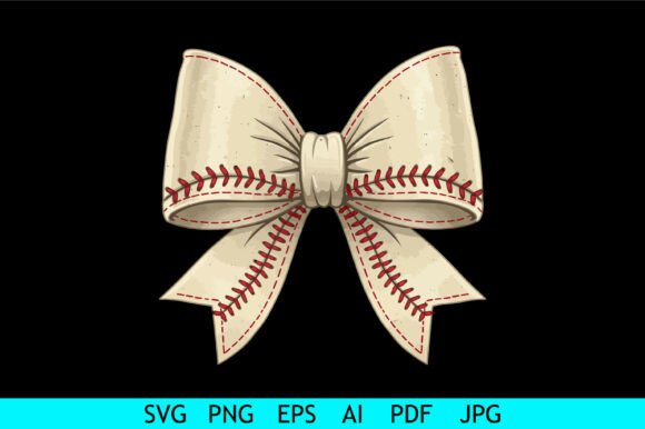 Baseball Stitch Pattern Ribbon Bow Review