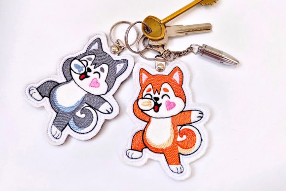 Dancing Dog: Festive Husky Embroidery Review