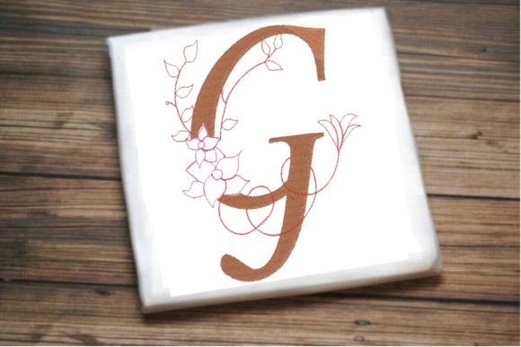 G Letter Vine Monogram Flower: A Designer’s Review