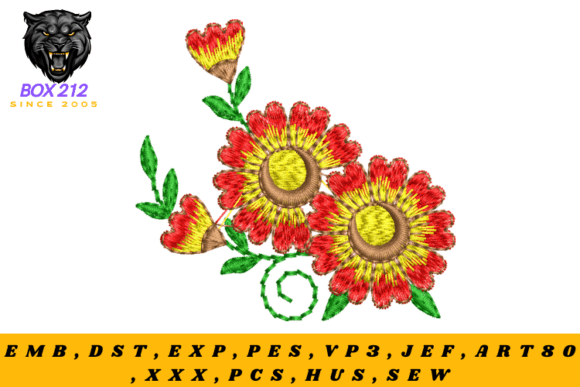 Gorgeous Flowers Embroidery Design: A Business Review