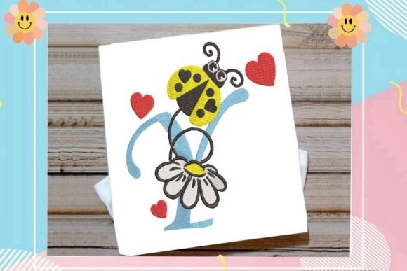 Ladybug Y Letter Monogram: A Designer’s Review