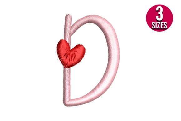 Letter D with Heart: An Embroidery Seller’s Review