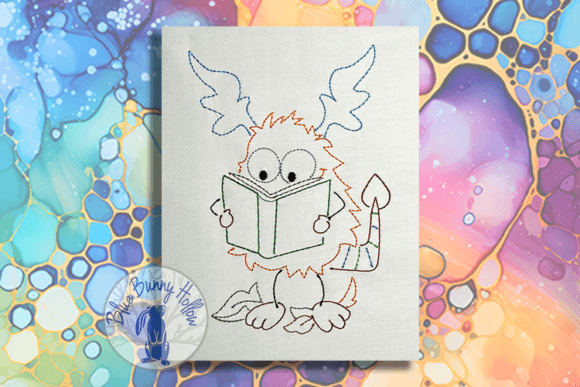 Monsters Read There: A Holiday Embroidery Review