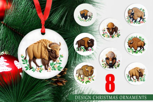 Ornament Bison Embroidery: A Craft Fair Review