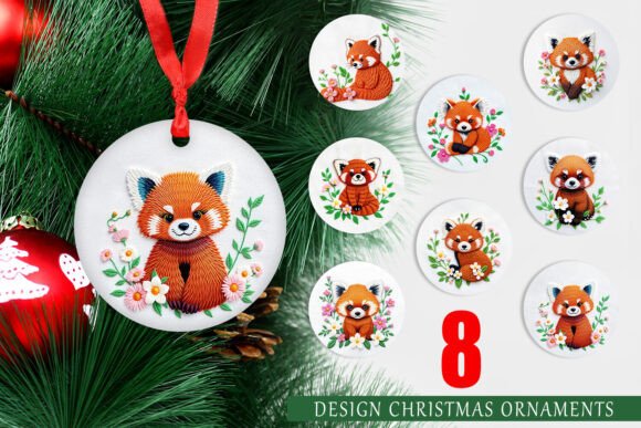 Ornament Red Panda Embroidery: A Designer Review