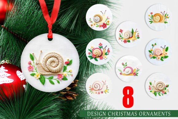 Ornament Snail Embroidery: A Craft Fair Review