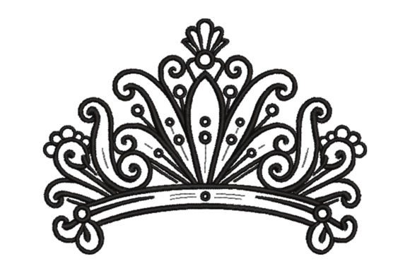 Princess Tiara: A Regal Embroidery Design Review