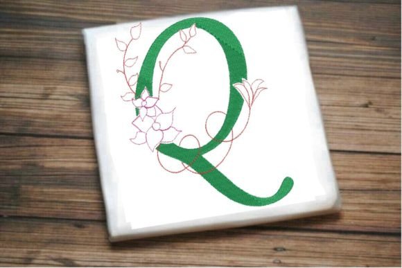Q Letter Vine Monogram Flower Review