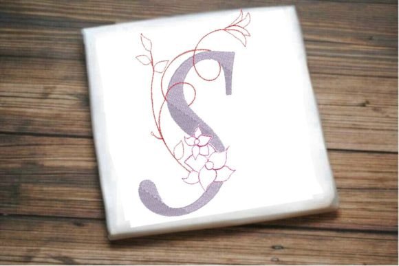S Letter Vine Monogram Flower: A Designer’s Review