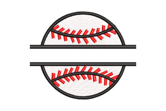Split Baseball: A Dynamic Embroidery Design Review