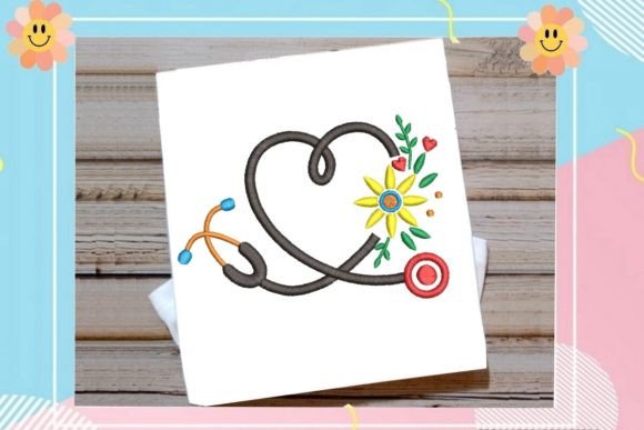 Stethoscope Heart with Flowers: A Designer’s Review