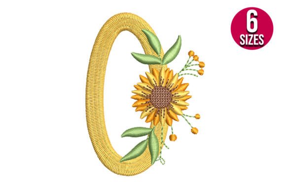 Sunflower Alphabet Number Zero: Seasonal Design Review